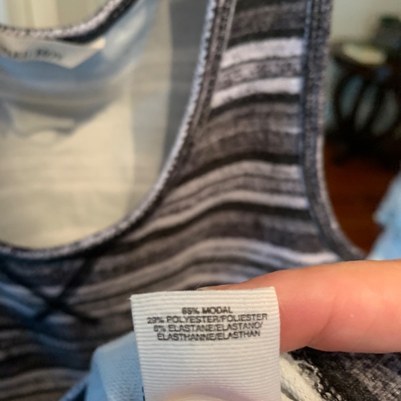 Rachel by Rachel Roy here we are now dress in grey stripe. Worn‎ once - Picture 3 of 5